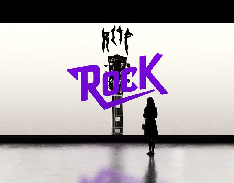 Identidade visual Rock