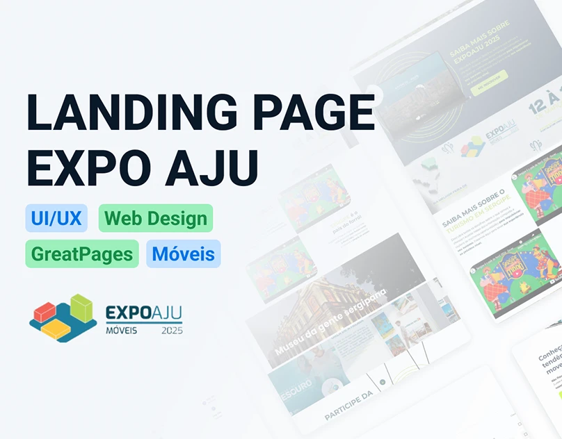 Landing page do ExpoAju 2025